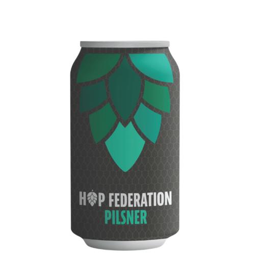 image of Hop Federation Pilsner 330ml Can 6 Pack