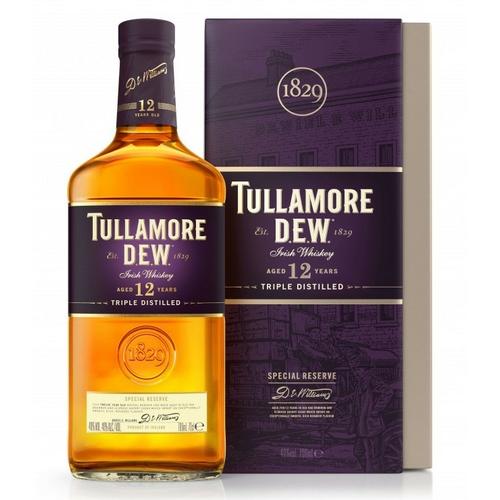 image of Tullamore Dew Ireland 12 year Triple Distilled Irish Whiskey 