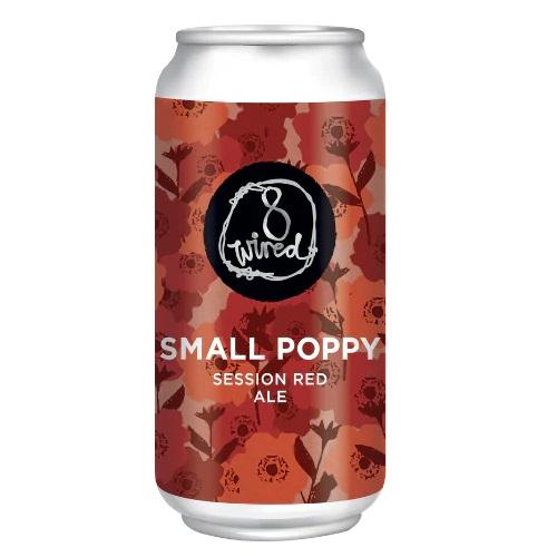 image of 8 Wired Tall Poppy Session Red Ale 440ml Can