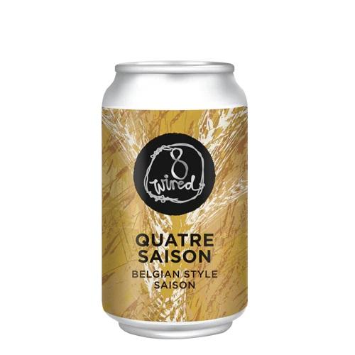 image of 8 Wired Quatre Saison Belgium Style 330ml Can