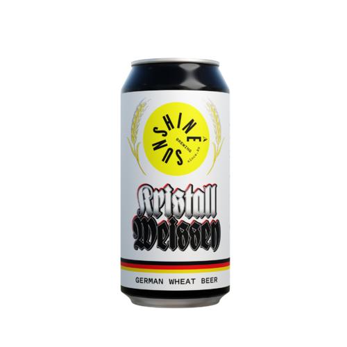 image of Sunshine Brewery Kristall Weissen Wheat Beer 440ml 