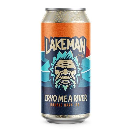 image of Lakeman Brewing Co Cyro me a River Double Hazy IPA 440ml can