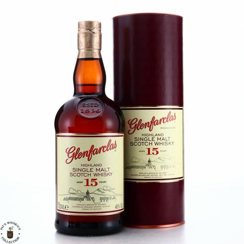 image of Glenfarclas Scotland 15 year old single malt whisky 700