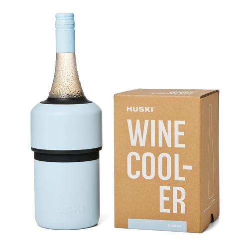 image of Huski Wine Cooler Slate Blue Colour 