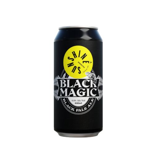image of Sunshine Brewery Black Magic Black Pale Ale 440ml