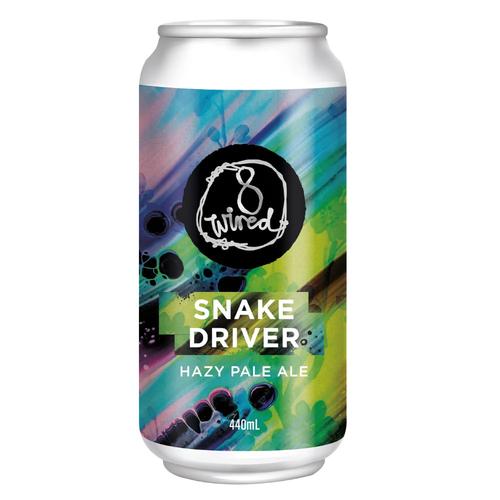image of 8 Wired Brewing Snake Driver Hazy Pale Ale 440ml Can 