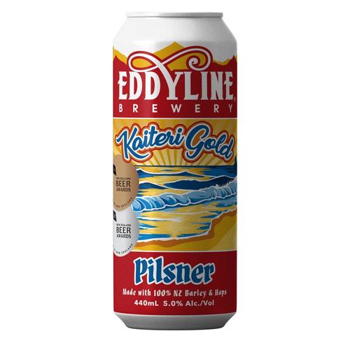 image of Eddyline Brewery Kaiteri Gold Pilsner 440ml Can