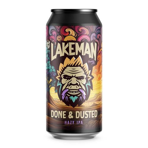 image of Lakeman Brewing Co Done and Dusted Hazy IPA 