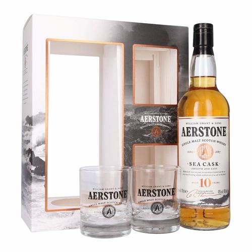 image of Aerstone Sea Cask 10yr Old Gift Pack